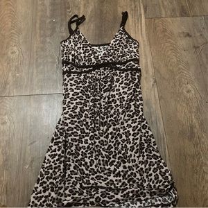 Animal Print Dress🤎